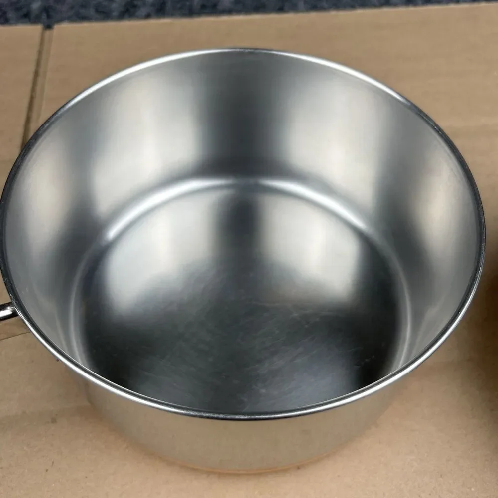 REVERE WARE 2QT. Sauce Pan Copper Bottom With Lid Vintage  Clinton, IL 1801